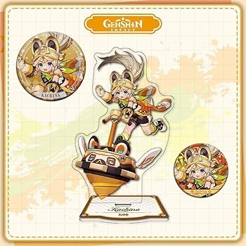 キィニチ 缶バッジ キーホルダー Amazon.co.jp: 原神 グッズ 6点セット ムアラニ キィニチ